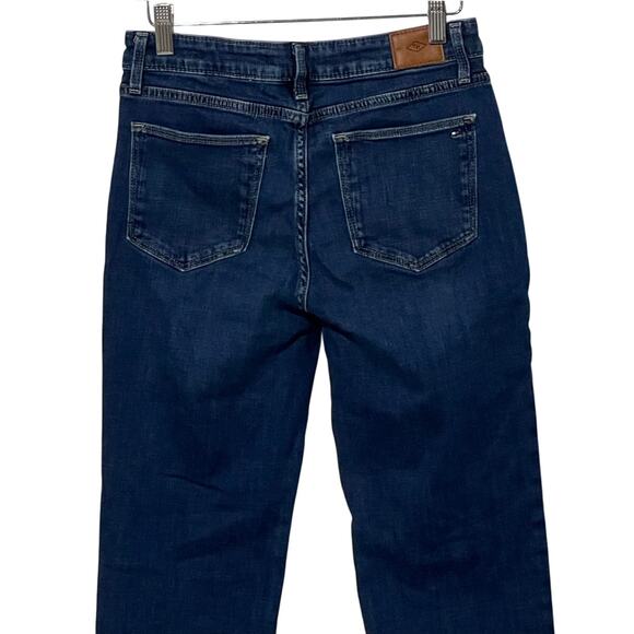 TOMMY HILFIGER JEANS WOMENS SIZE 6 FLEX CLASSIC STRAIGHT LEG ANKLE STRETCH - Picture 8 of 12